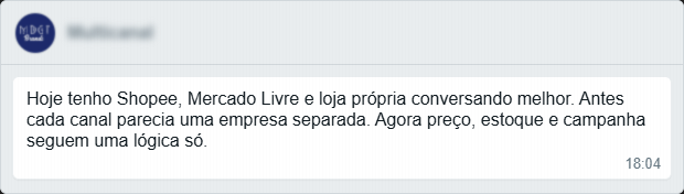 Cliente sobre atuar em vários marketplaces
